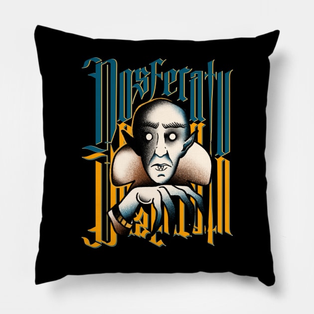 Nosferatu Pillow by ricardiobraga