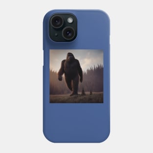 Sasquatch in Nature Phone Case