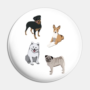 Dogs Variety Pack Pin