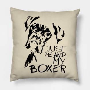 Boxer Dog Lover Pillow