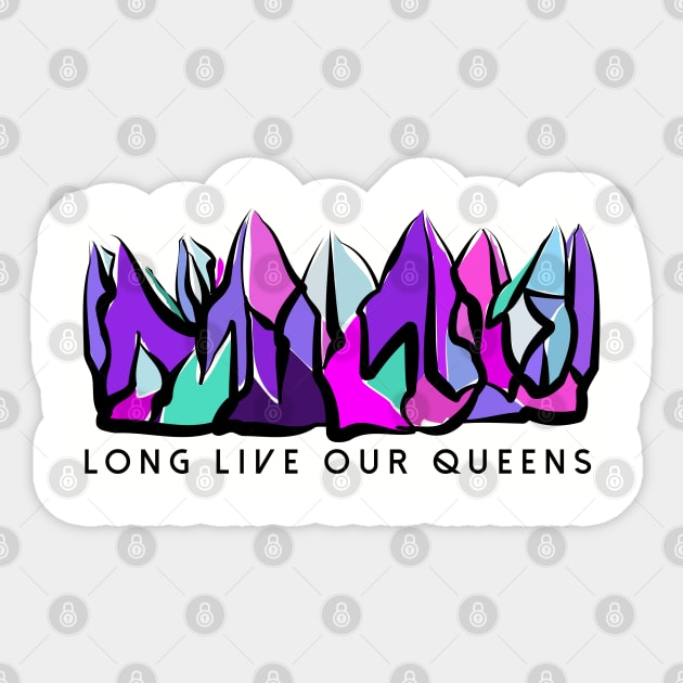 Queens Crown Sticker