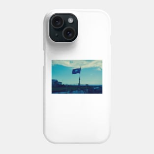 South Carolina Flag on USS Laffey Phone Case