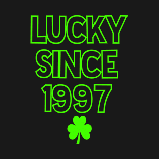 St Patrick's Day Lucky Since 1997 23 Years Old T-Shirt