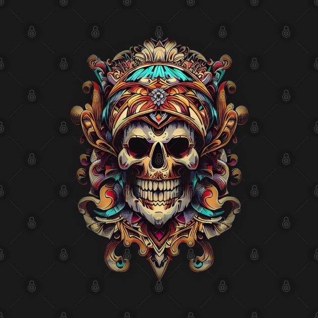 Fantasy Skull by Ezhael