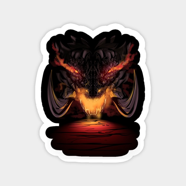 dragon Magnet by artofkaan