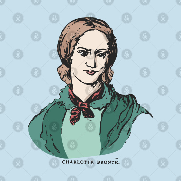 Disover Charlotte Brontë - Charlotte Bronte - T-Shirt