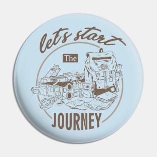 Let's start the journey Pin