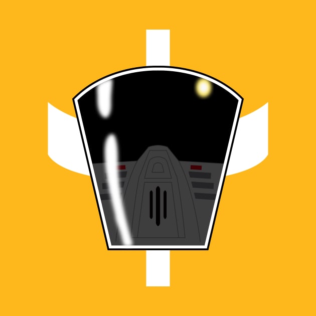 Lightspeed Rescue Yellow Ranger Visor by mavgagliano