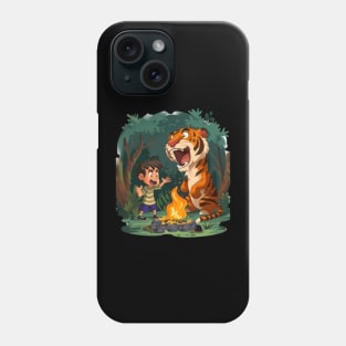 Calvin and Hobbes Reflection Phone Case