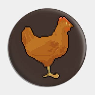 Animal Instincts Chiken Pin