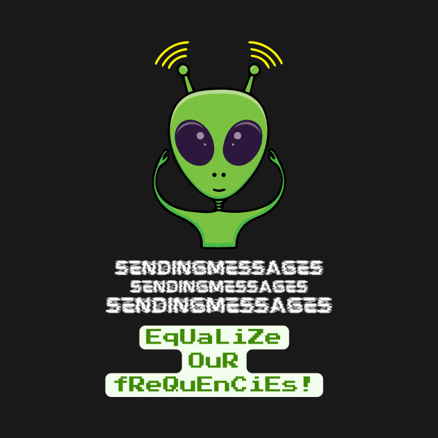 Alien is sending messages using telepathy by LuckyLife