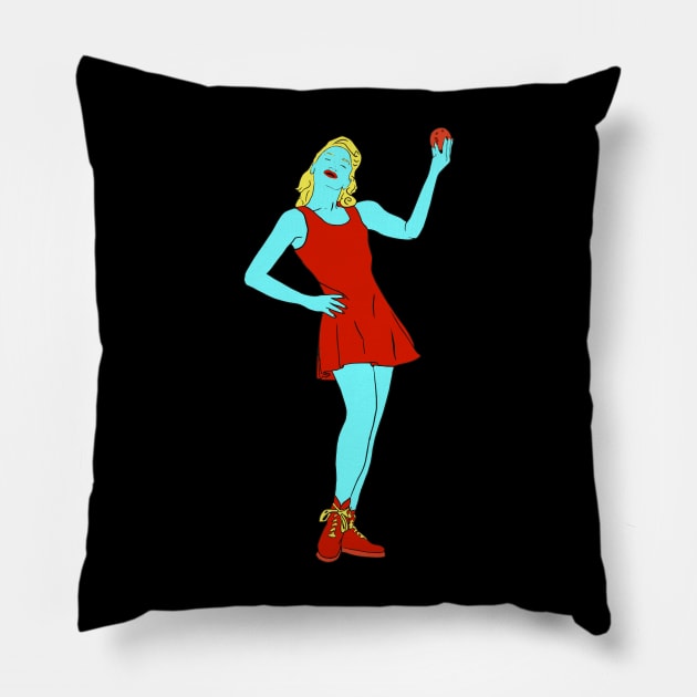 Tragic Kingdom Pillow by NickiPostsStuff