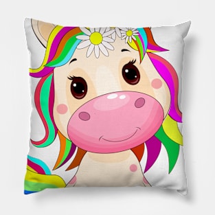 cute unicorn Pillow