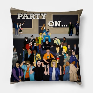 Epic Duos...Party On Pillow