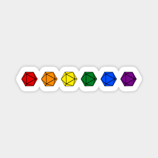 Pride Dice Magnet