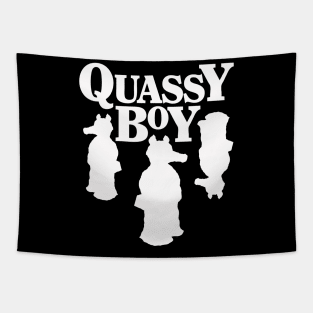 Quassy Boy - White Tapestry