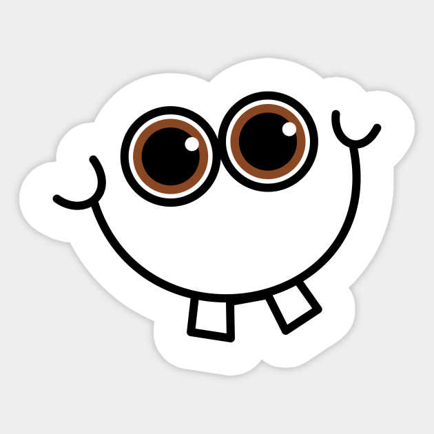Funny Faces Cute Cartoon Expression - Funny Faces Cute Cartoon - Sticker | TeePublic Funny Faces Cute Cartoon Expression - Funny Faces Cute Cartoon - Sticker | TeePublic