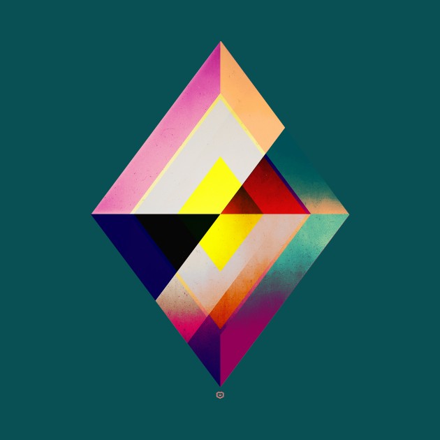 Geometric Diamond 2 by Spires