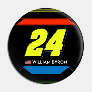 William Byron #24 2023 NASCAR Design Pin