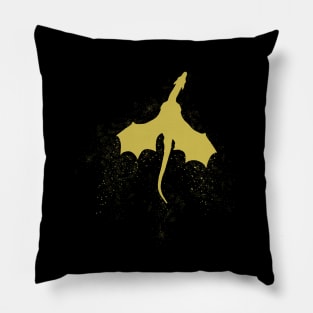 Smaug, The Golden Dragon Pillow