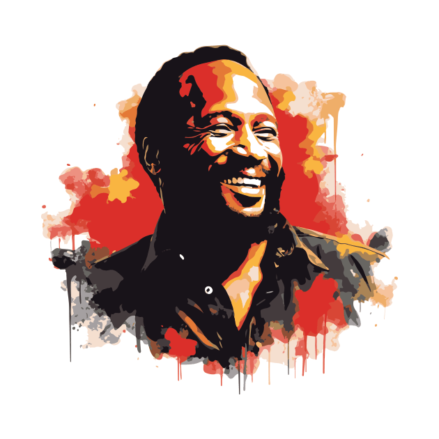 Marvin Gaye pop art by Hoperative