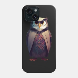 The Great Horn Owl Phone Case