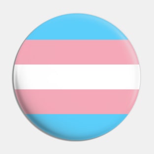 Trans flag Pin