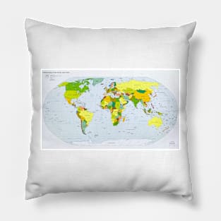 Political map of the world, April 2005 (E055/0355) Pillow