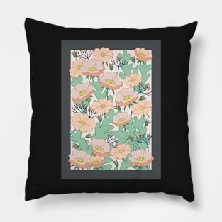 Wild Rose Garden Pillow