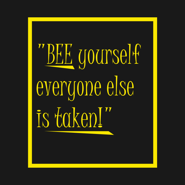 bee funny quote by Bookshelfsells 