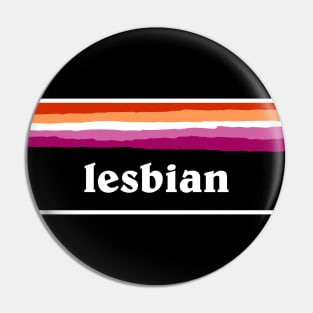 Lesbian Pride Pin