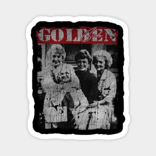 TEXTURE ART - GOlden Girls Magnet