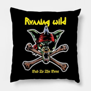 RUNNING WILD MERCH VTG Pillow