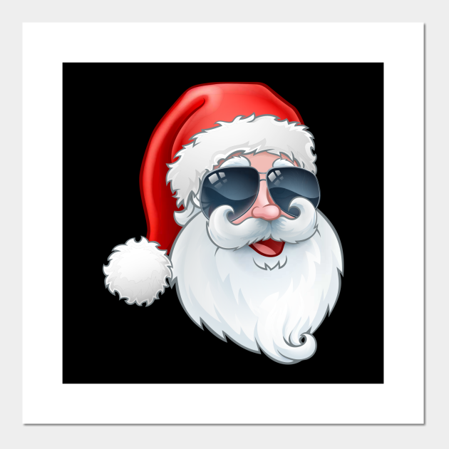 Funny Santa Claus With Black Glasses Cartoon Merry Christmas Gift - Christmas 2020 - Posters and Art Prints | TeePublic Funny Santa Claus With Black Glasses Cartoon Merry Christmas Gift - Christmas 2020 - Posters and Art Prints | TeePublic