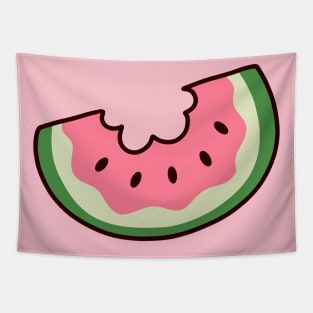 Bitten Watermelon Tapestry