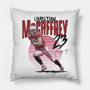 Christian McCaffrey San Francisco Rise Pillow