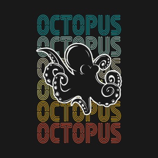 Retro Octopus Lover T-Shirt