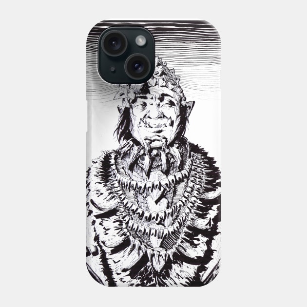 Orc Negotiator Phone Case by J.S. Lange