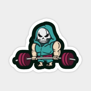 Undead Deadlift Magnet