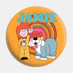 Jamie and the magic torch Pin