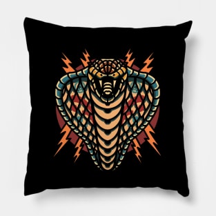 Electric Cobra Thunder Pillow