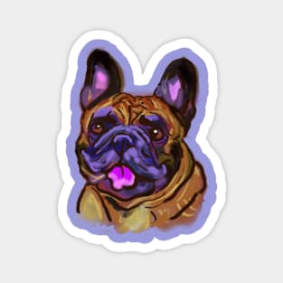 The happy French Bulldog Love of My Life Magnet