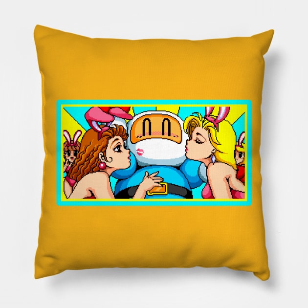 Bomberman wins Pillow by Pixelblaster