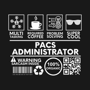 Pacs Administrator Black T-Shirt