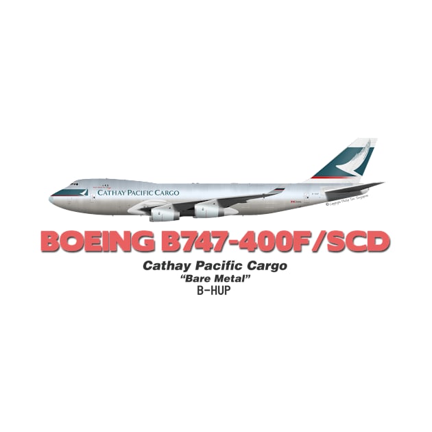 Boeing B747-400F/SCD - Cathay Pacific Cargo "Bare Metal" by TheArtofFlying