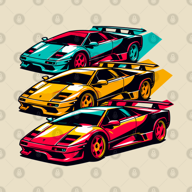 Lamborghini Diablo by Vehicles-Art