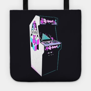 Q-Bert Retro Arcade Game Tote