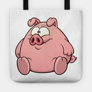 Cute fat pig Tote