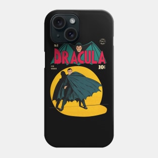 Dracula comic Phone Case