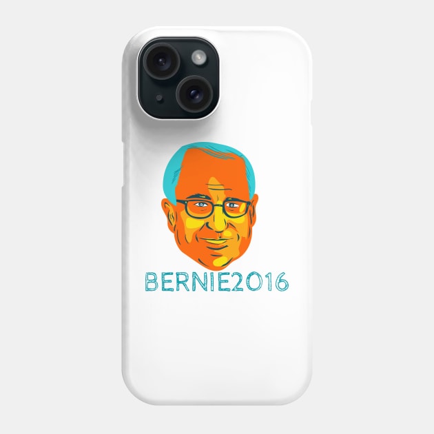 Bernie 2016 President WPA Phone Case by retrovectors